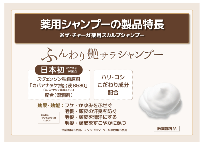 スヴェンソン ザ・チャーガ 薬用スカルプシャンプー＆ ヘアトリートメント 特別セット