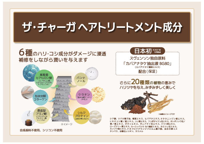 スヴェンソン ザ・チャーガ 薬用スカルプシャンプー＆ ヘアトリートメント 特別セット