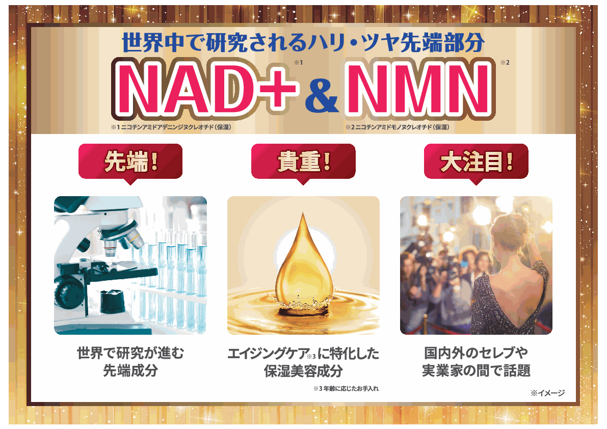 先端成分ＮＭＮ（ニコチン アミドモノヌクレオチド） 配合！ハリツヤ潤いケア＆ ＵＶカット リポソームＮ プラチナグロウ　ＵＶ ２本セット