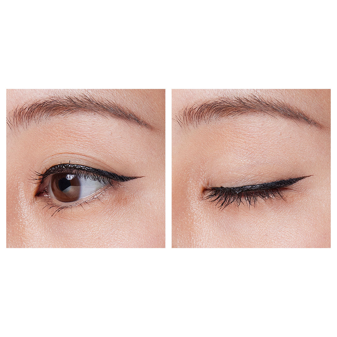 アートメイク 水・汗・皮脂に強い！ ひと塗りできれいに発色 描きやすい極細筆 セラムアイライナー ２本セット