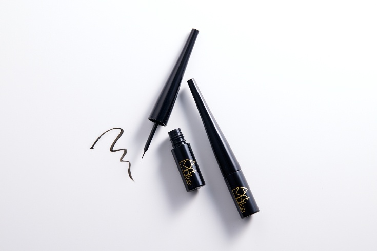 アートメイク 水・汗・皮脂に強い！ ひと塗りできれいに発色 描きやすい極細筆 セラムアイライナー ２本セット